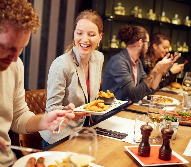 Leisure day with dinner at central Manchester restaurant