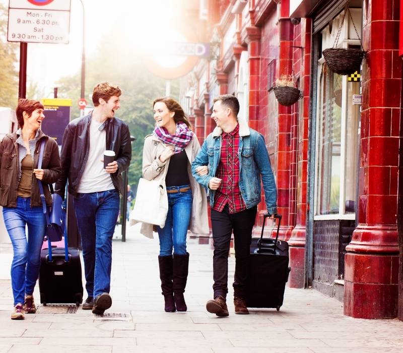 Arrival in London